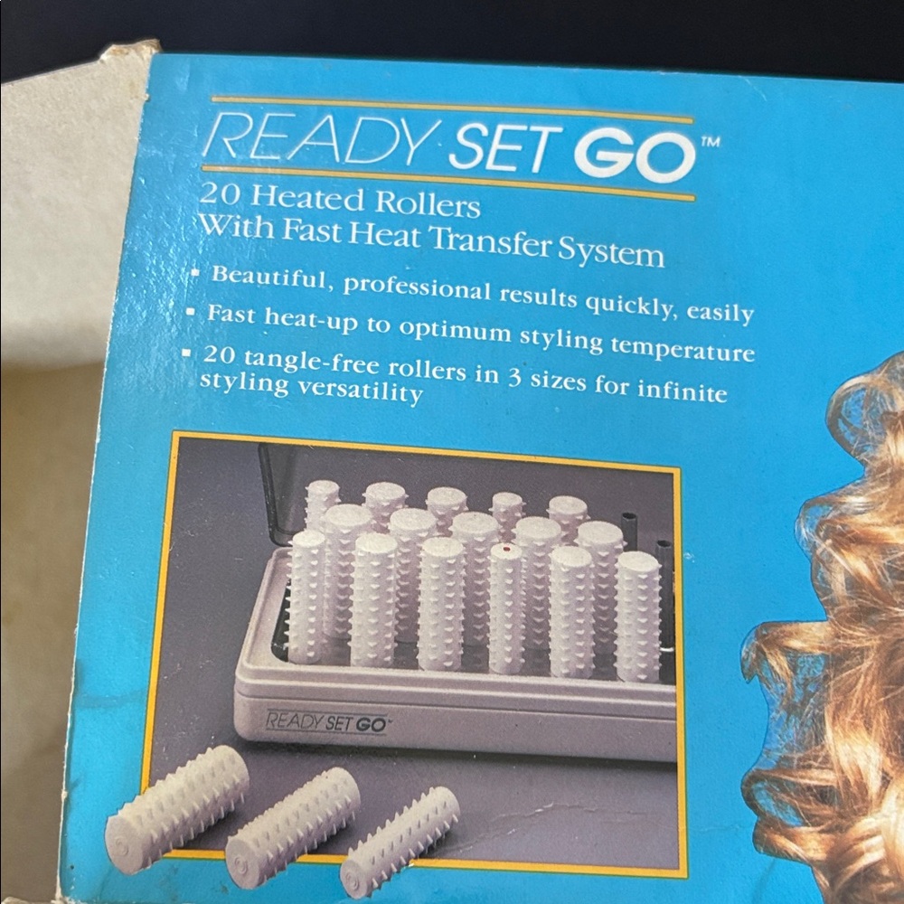 Conair Hot Roller Set with Dark Gray Storage Case - Picture 3 of 3